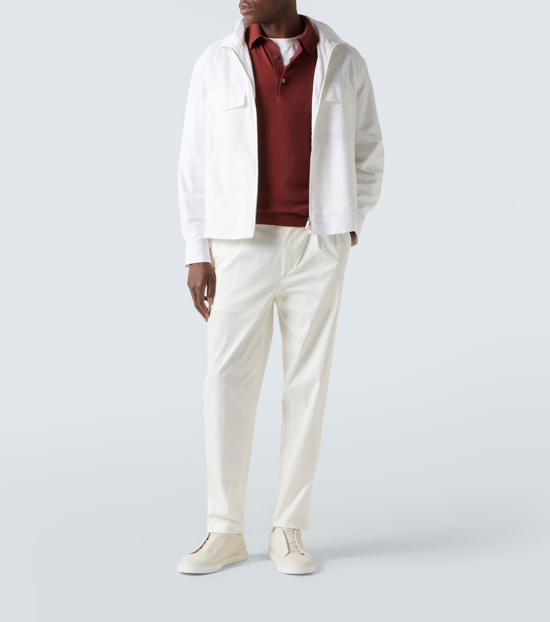 Zegna - Cotton polo shirt