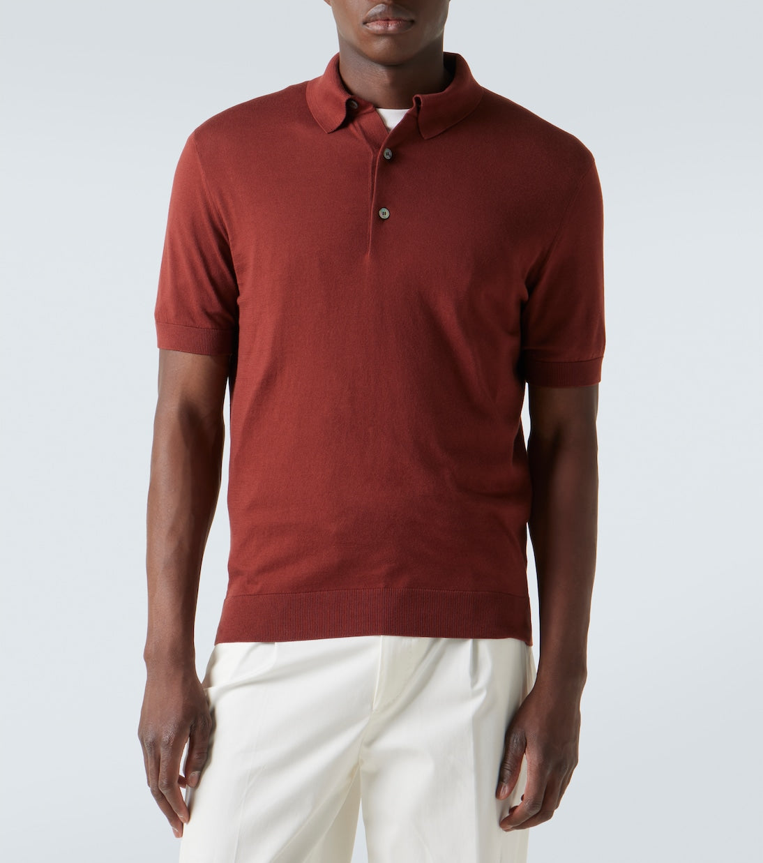 Zegna - Cotton polo shirt