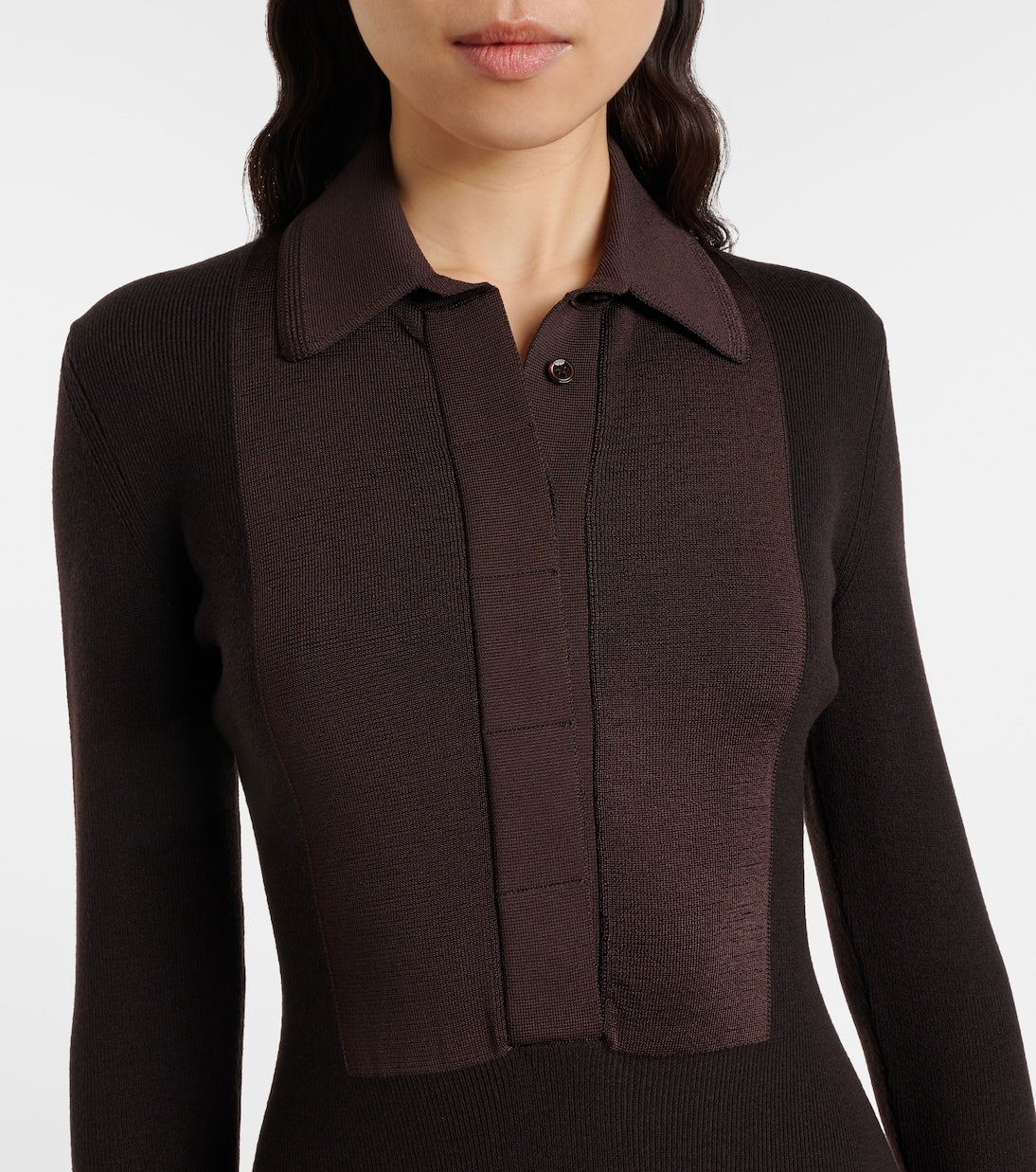 Tom Ford - Turtleneck knitted wool-blend dress