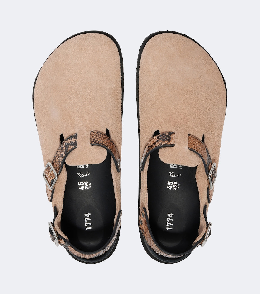 Birkenstock 1774 - Tokio II suede clogs