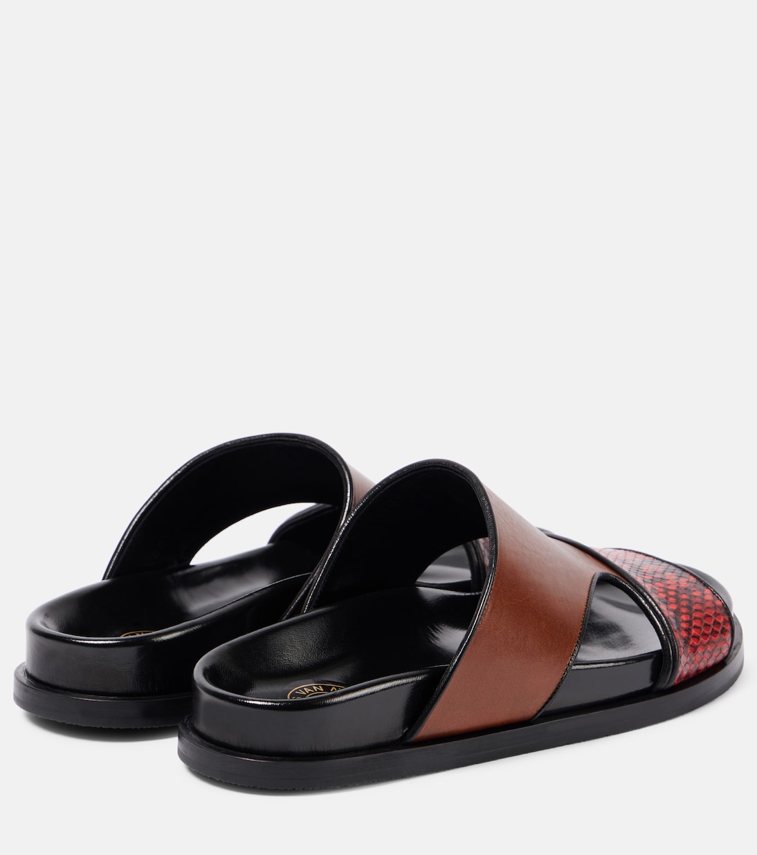 Dries Van Noten - Leather slides