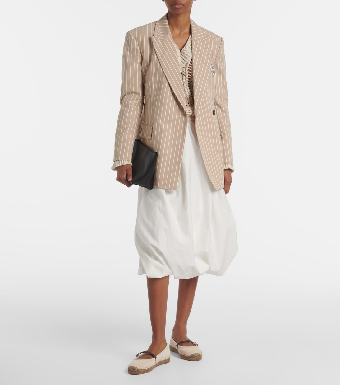 Brunello Cucinelli - Monili suede espadrilles