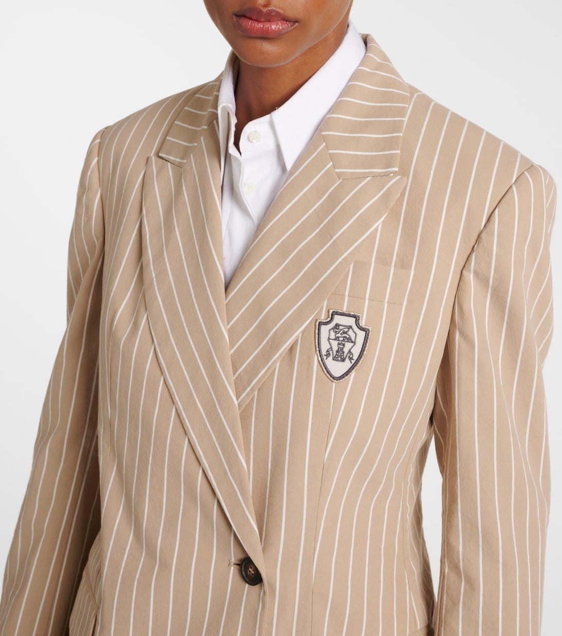 Brunello Cucinelli - Cotton and silk blazer