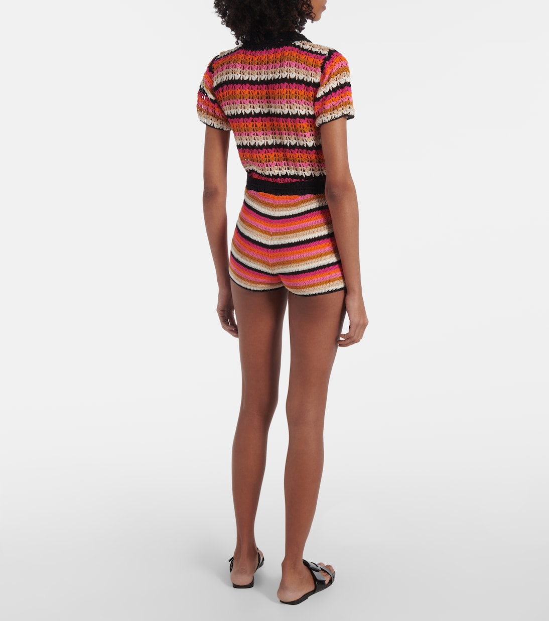 Anna Kosturova - Summer cotton crochet shorts