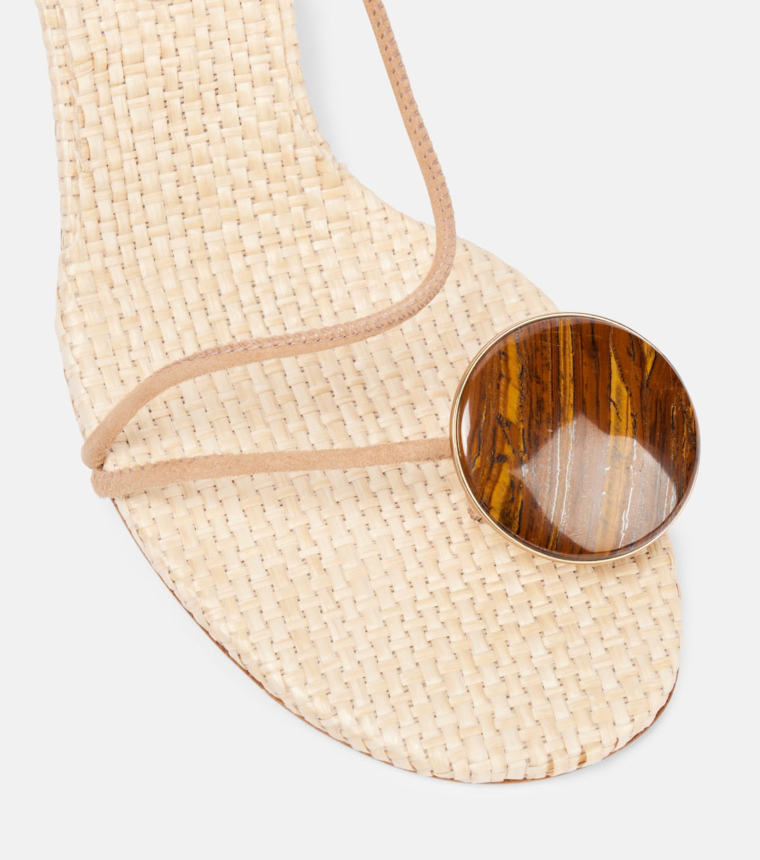 Christopher Esber - Doma suede thong sandals