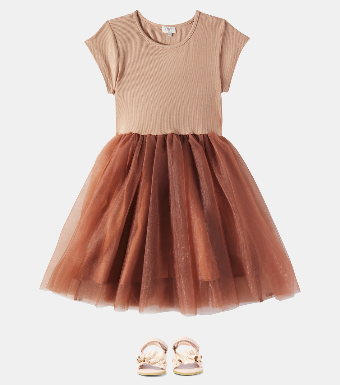 Donsje - Fine ruffled leather sandals