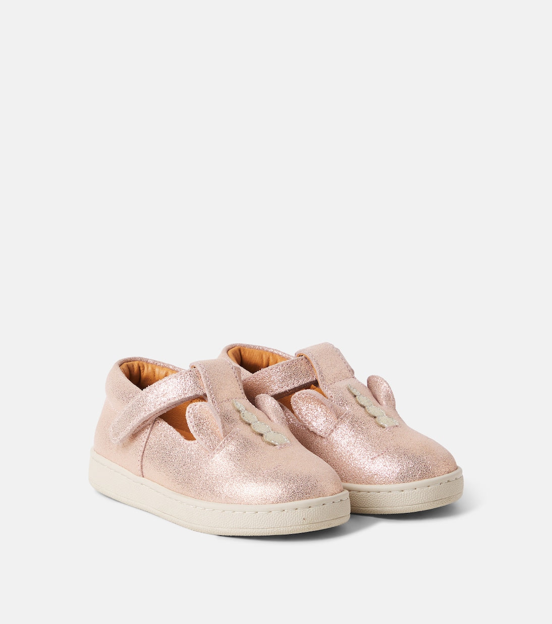 Donsje - Esterre metallic leather flats