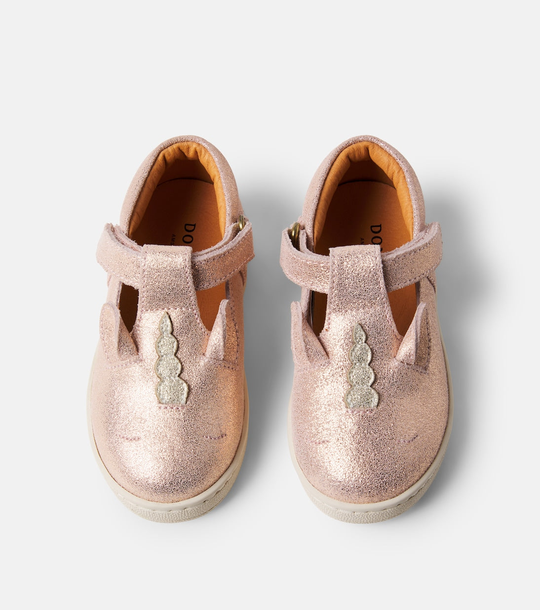 Donsje - Esterre metallic leather flats