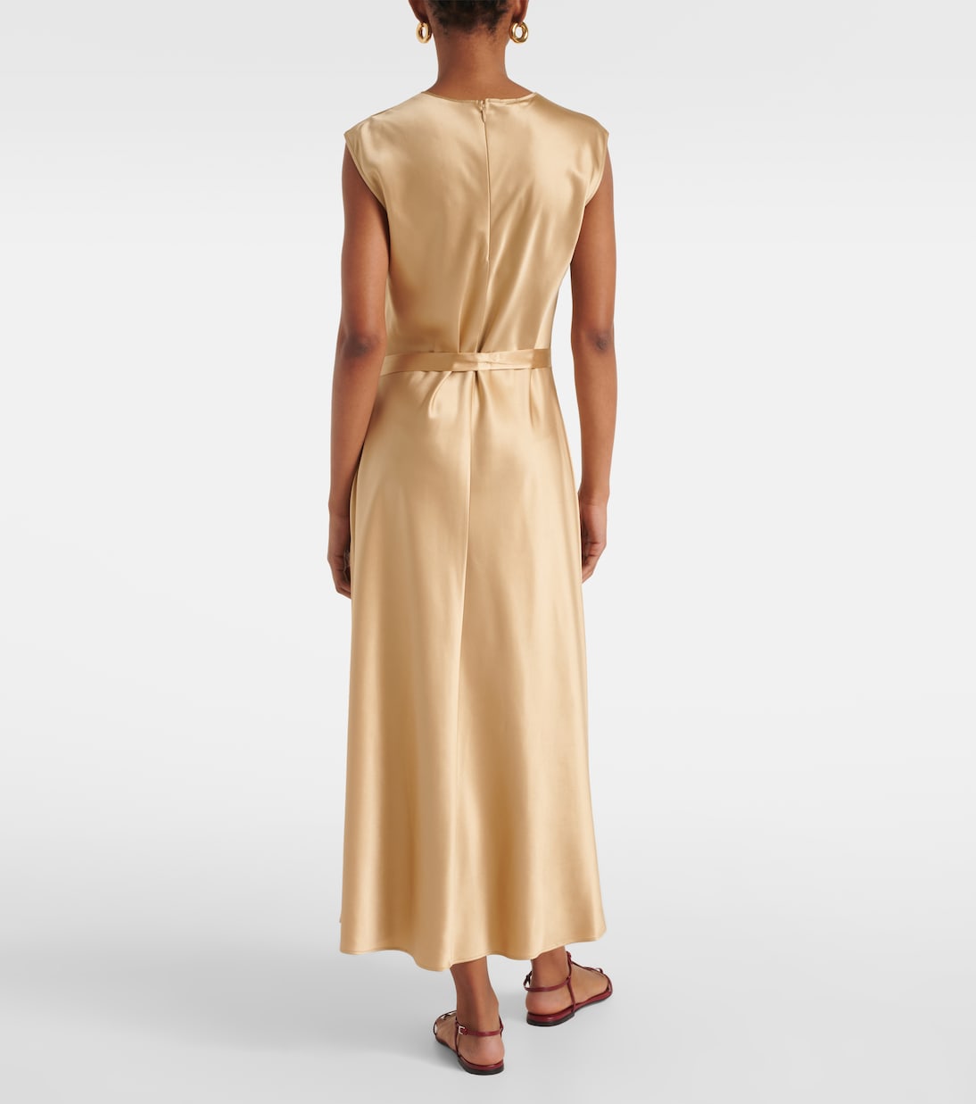 Joseph - Garnier silk satin midi dress