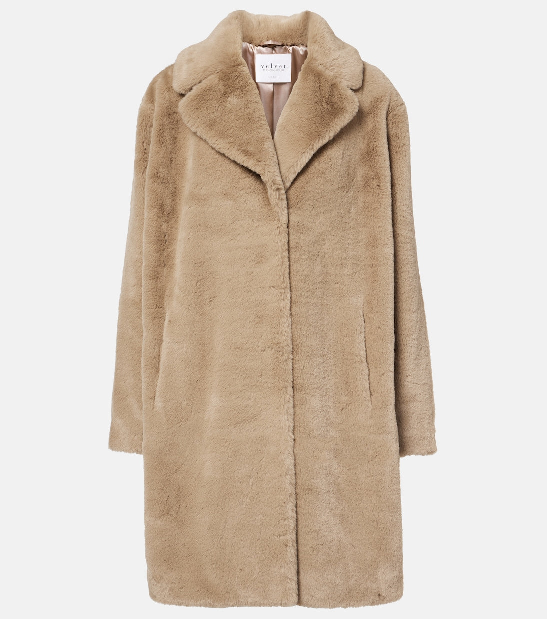 Velvet - Evalyn faux fur coat
