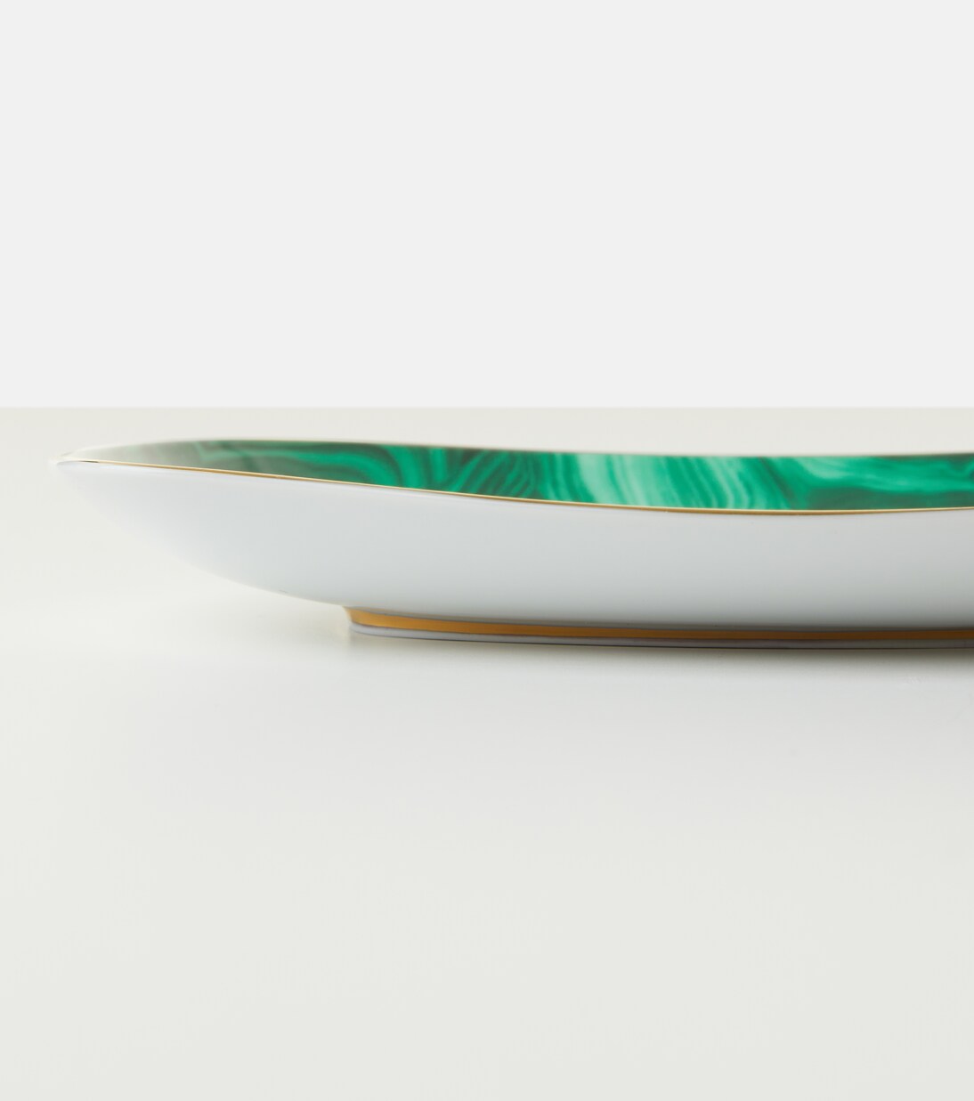 L'Objet - Malachite Small decorative tray