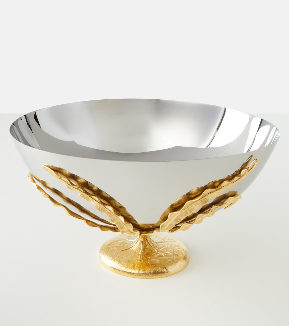 L'Objet - Fern Large 24kt gold-plated bowl