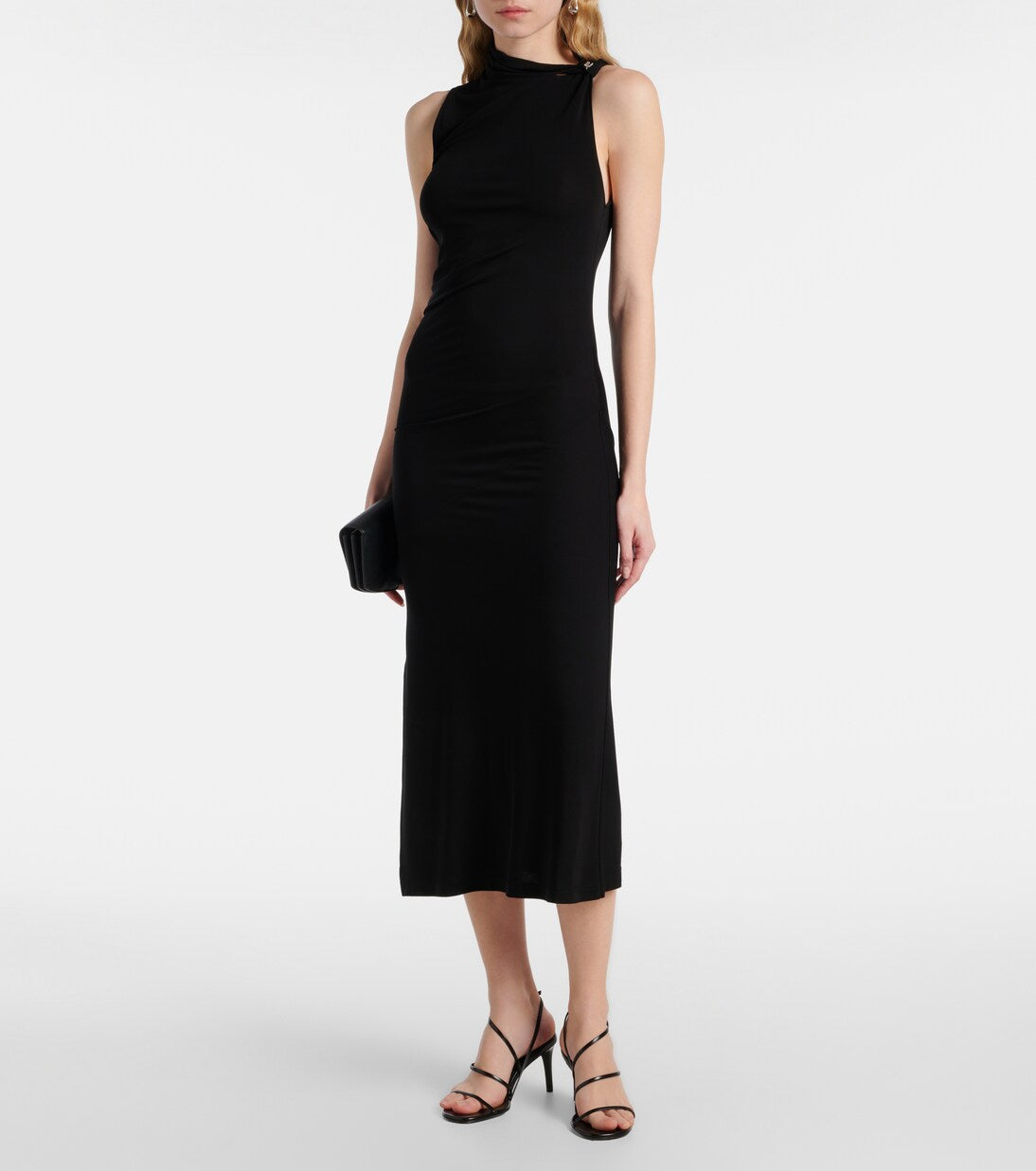 Courrèges - Draped maxi dress
