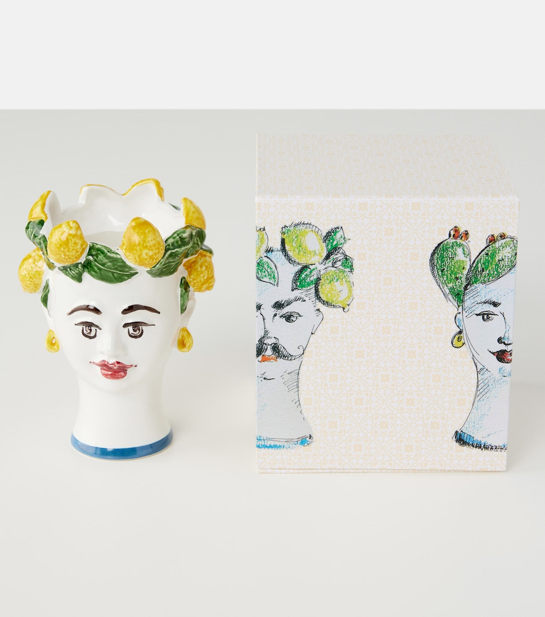 Les-Ottomans - Lemon ceramic scented candle