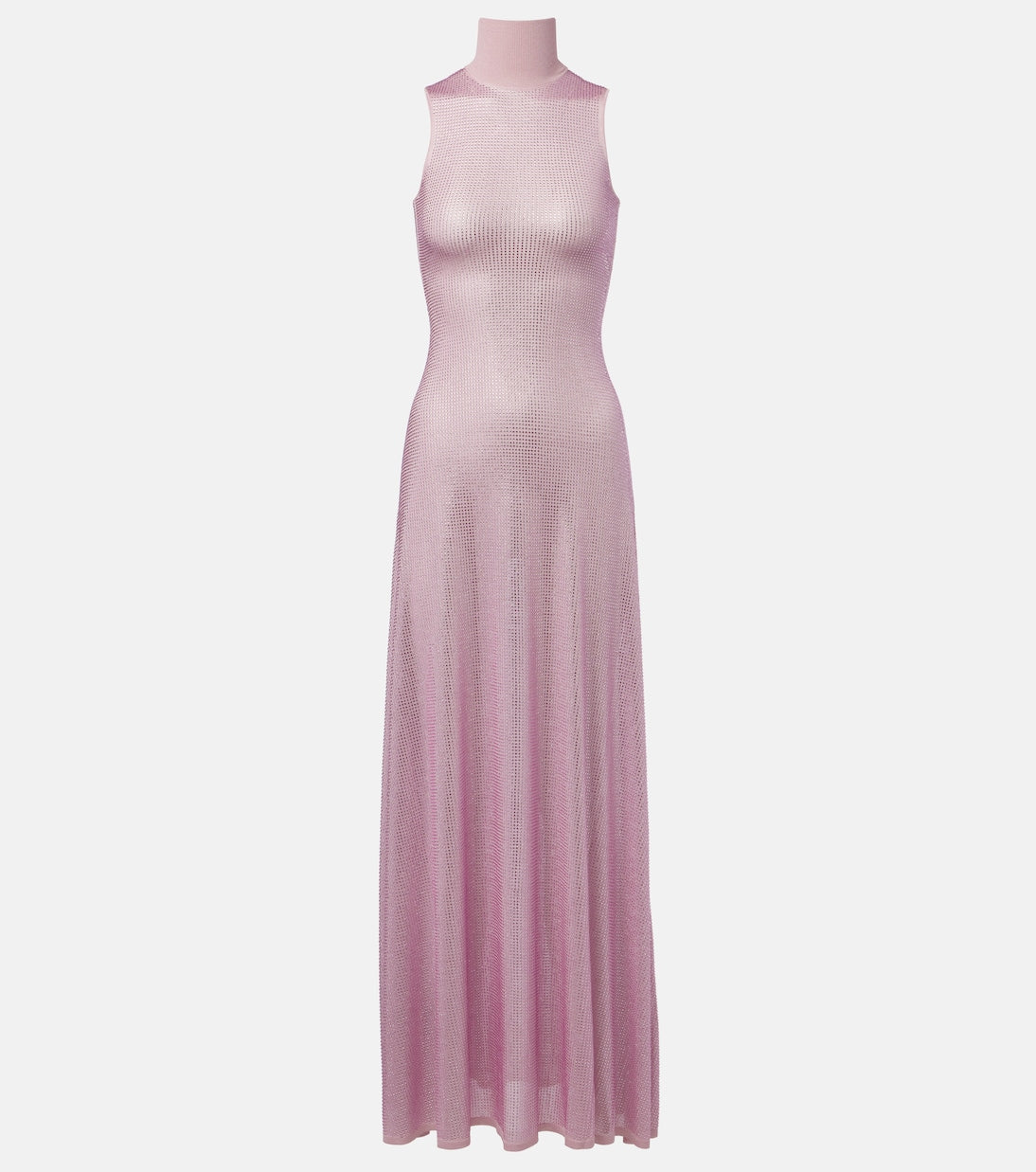 David Koma - Ruched sequined maxi dress