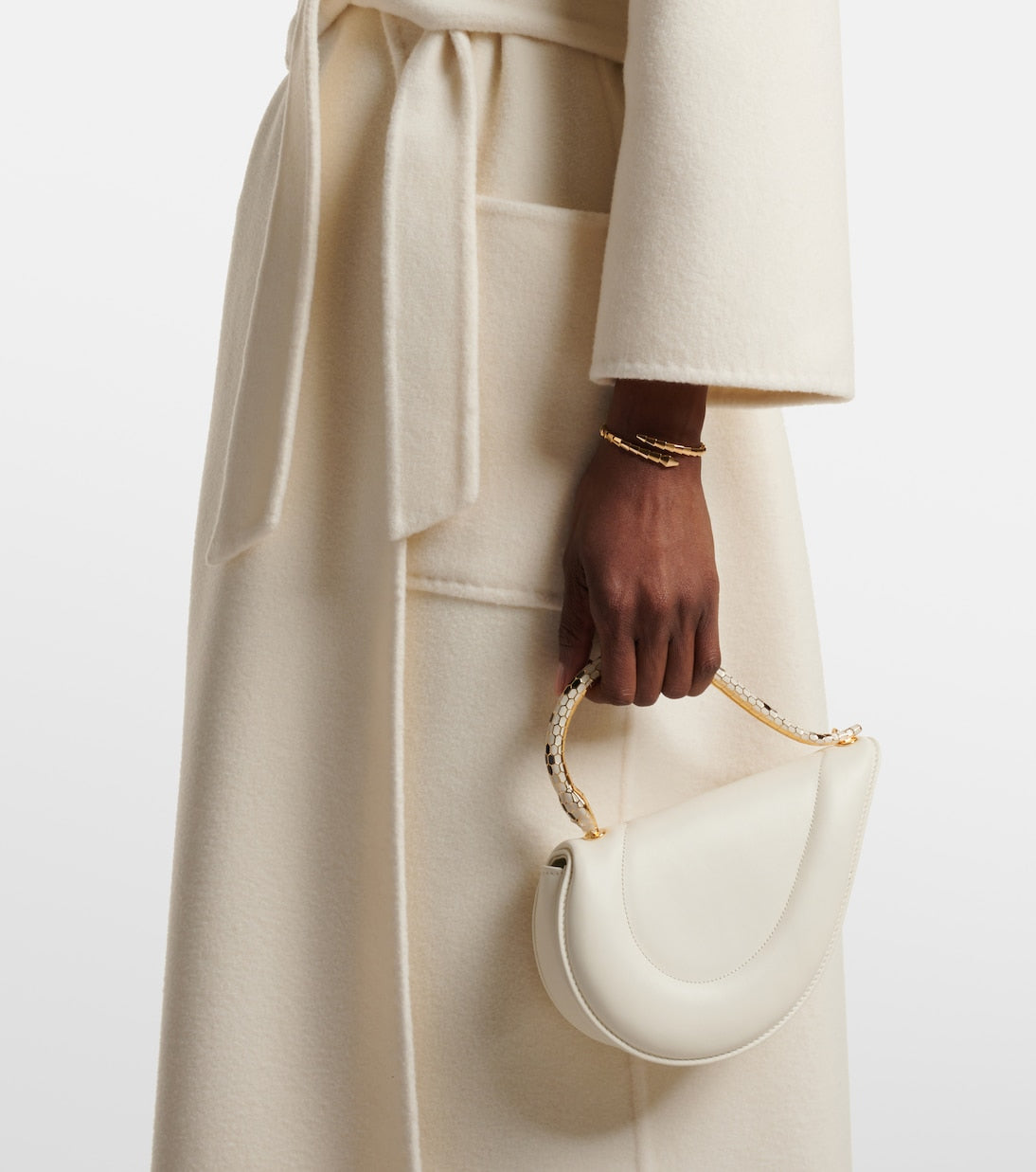 Bvlgari - Serpenti Cuore 1968 leather top-handle bag
