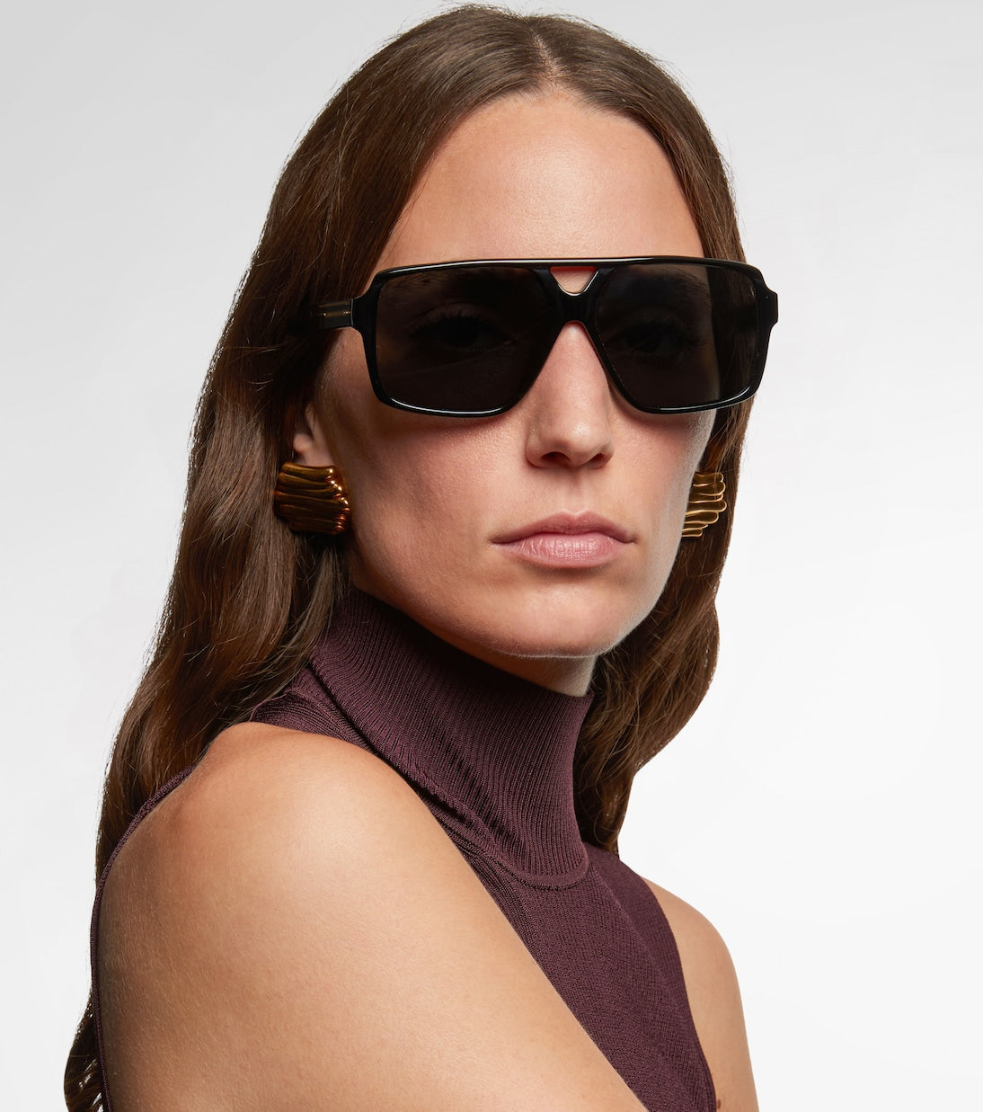 Khaite - Aviator sunglasses