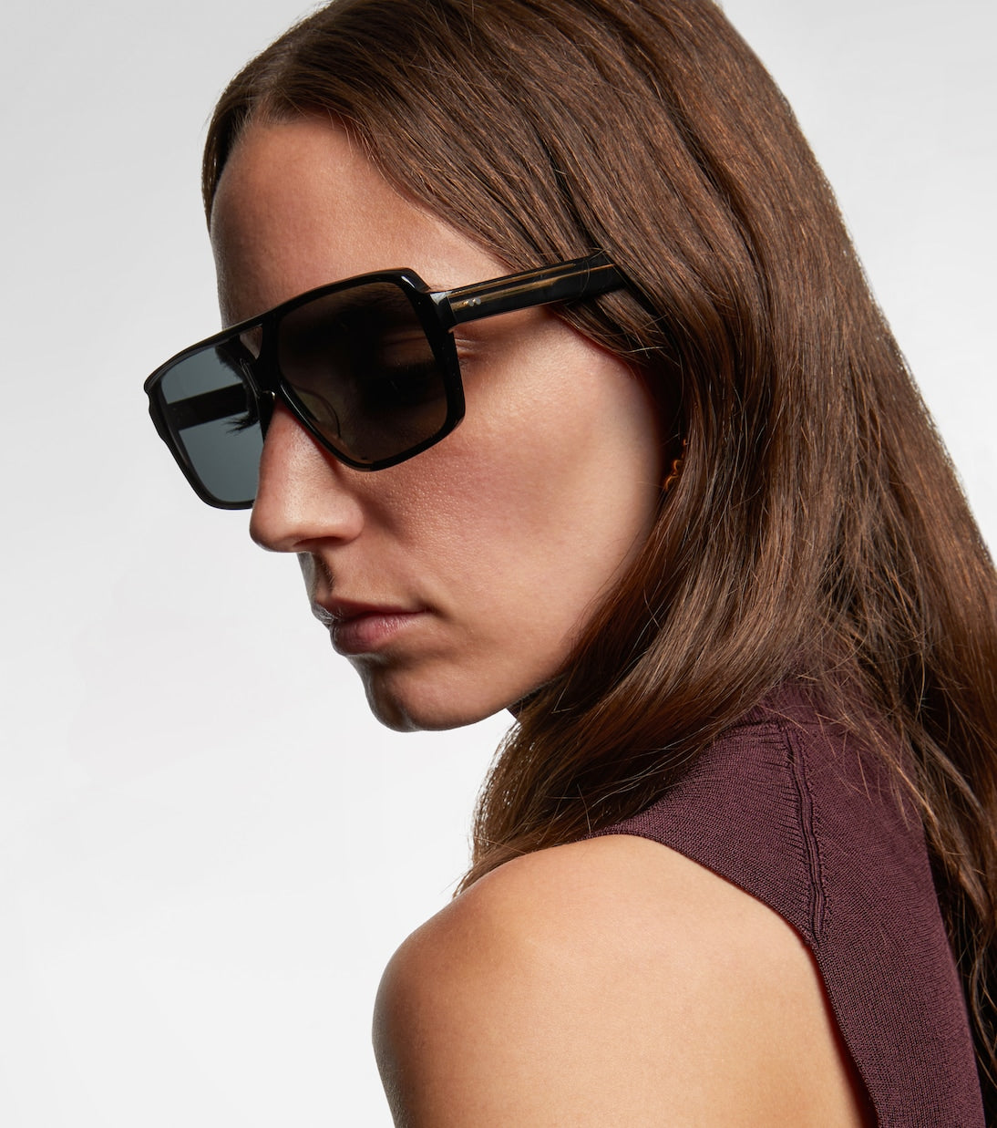 Khaite - Aviator sunglasses