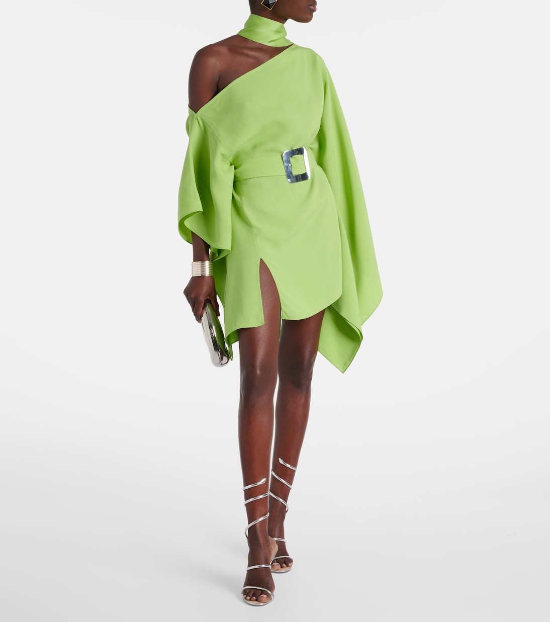 Taller Marmo - Taylor one-shoulder belted kaftan