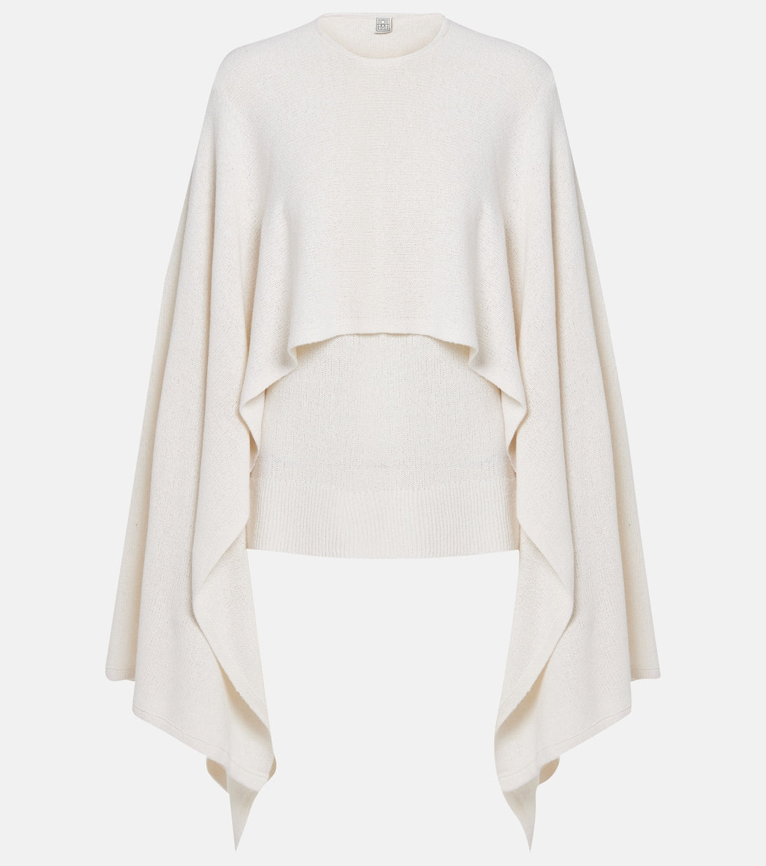 Toteme - Knitted silk cape