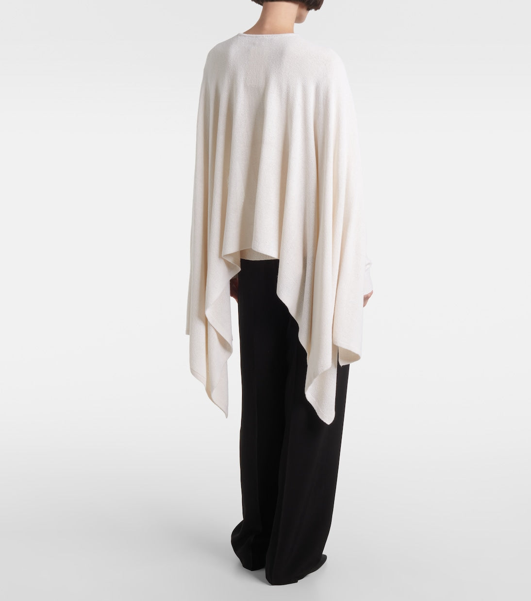 Toteme - Knitted silk cape