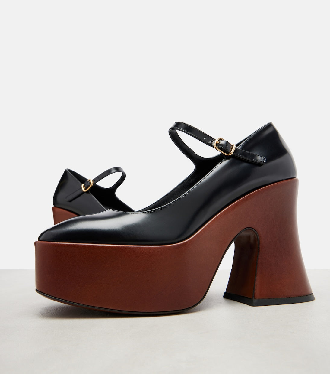 Chloé - Janis patent leather Mary Jane pumps