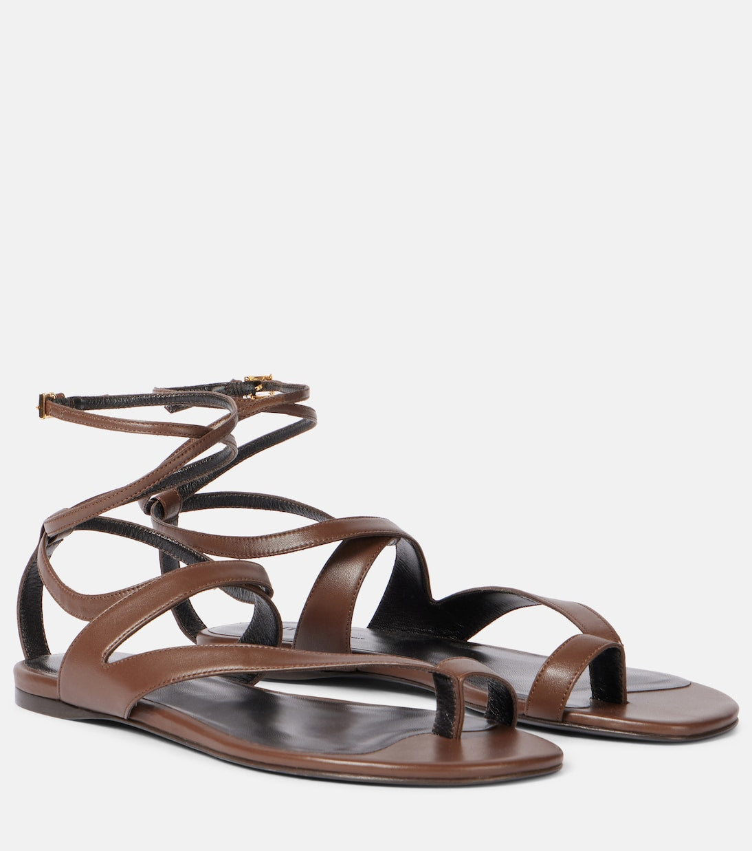 Khaite - Aimee leather sandals