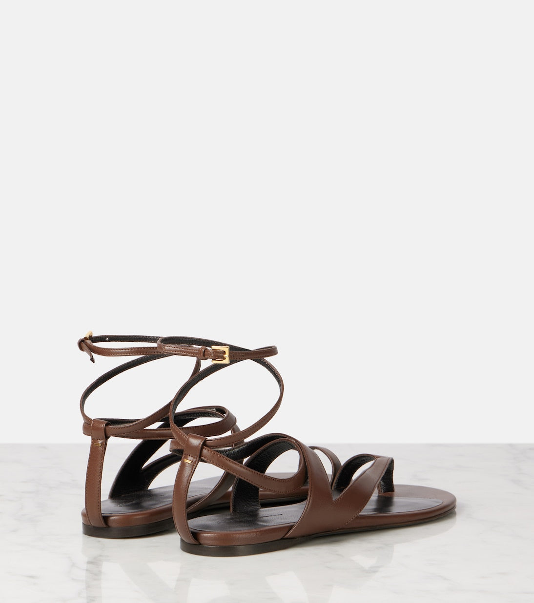 Khaite - Aimee leather sandals