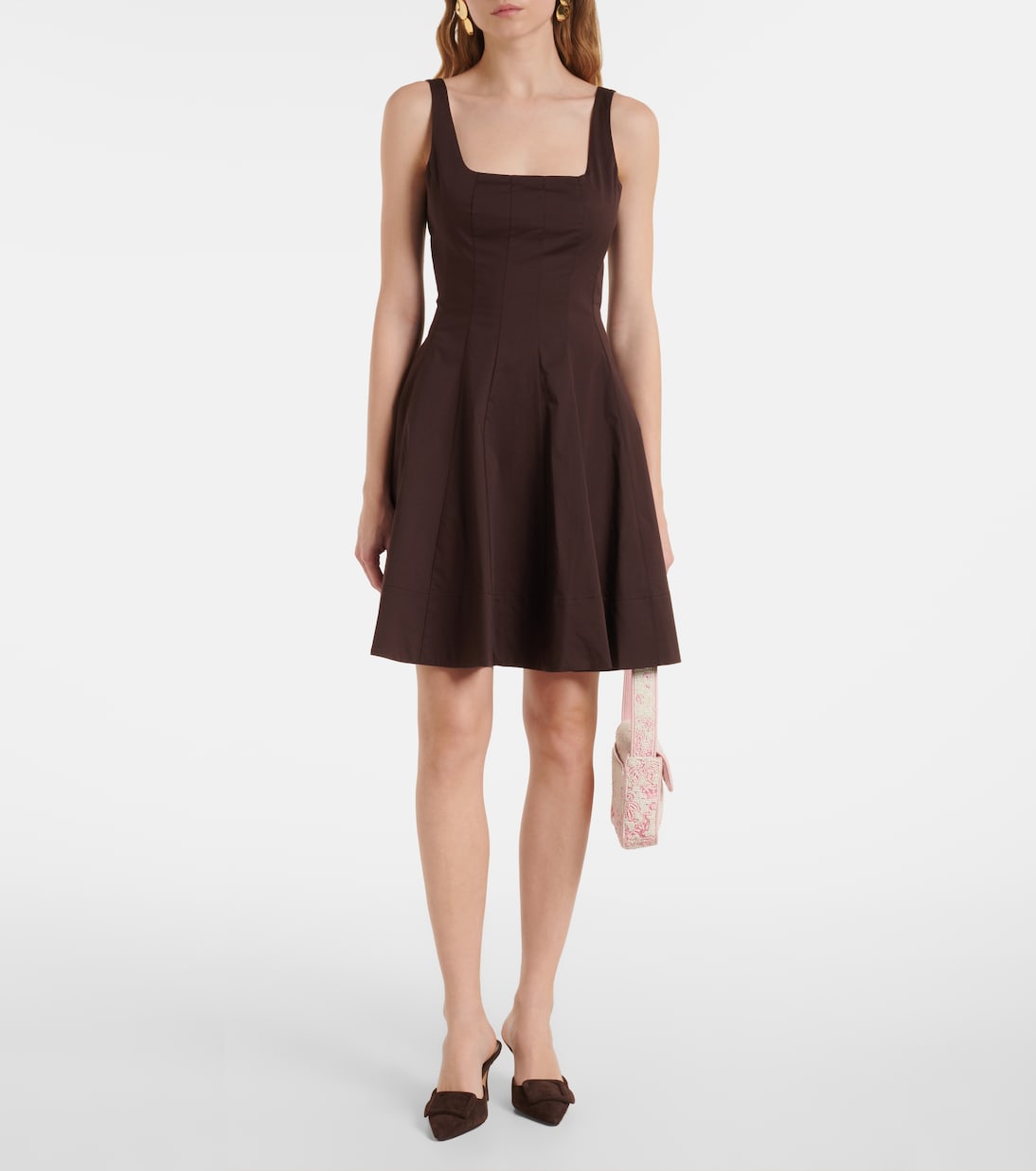 Staud - Wells cotton minidress