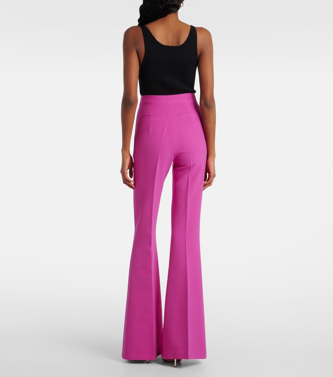 Safiyaa - High-waisted flared pants