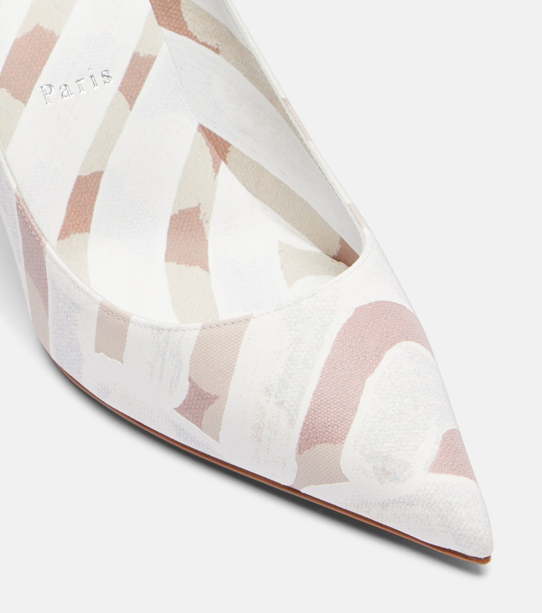 Christian Louboutin - Miss Z 80 printed pumps