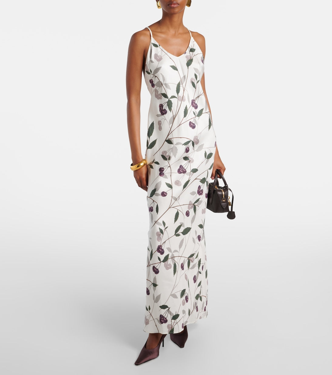 Stella McCartney - Printed silk maxi dress