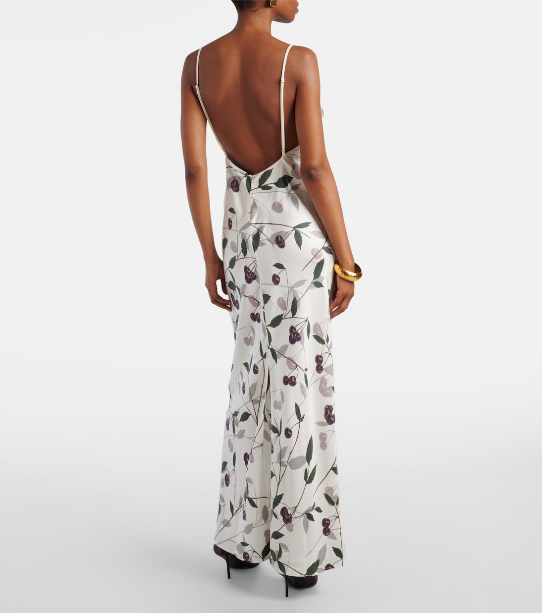 Stella McCartney - Printed silk maxi dress
