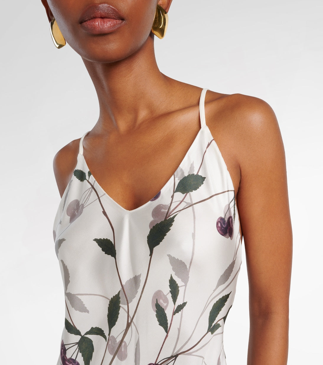 Stella McCartney - Printed silk maxi dress
