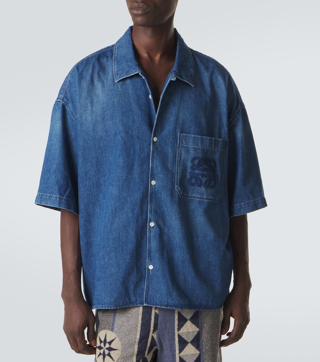 Loewe - Paula's Ibiza denim bowling shirt