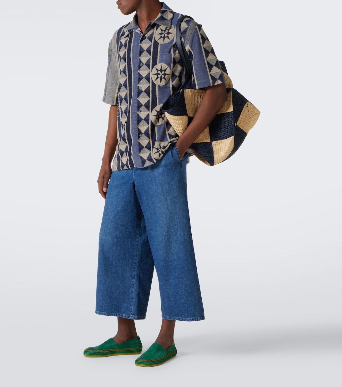 Loewe - Paula's Ibiza Rio suede espadrilles