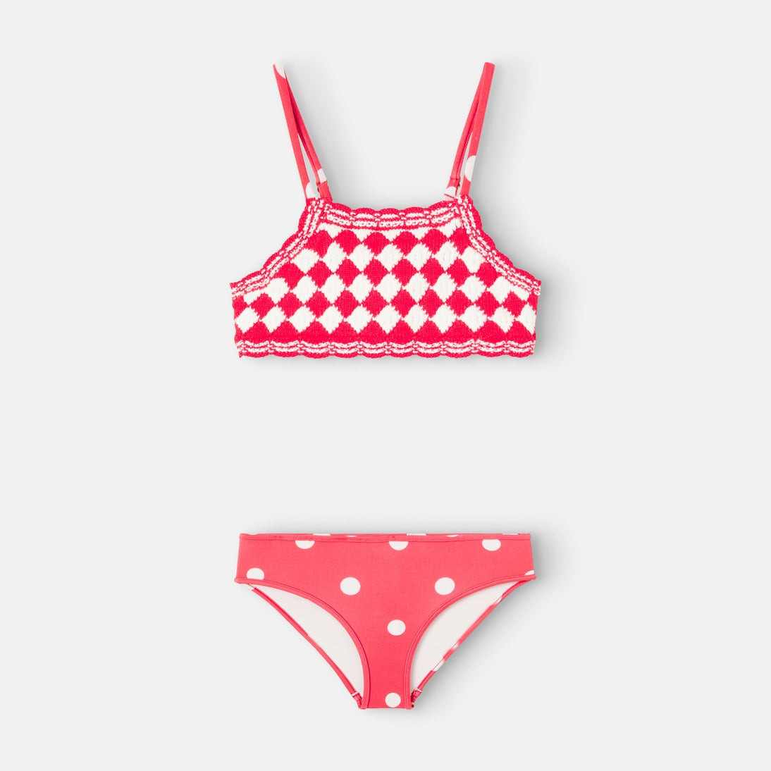 Zimmermann Kids - Scarborough knitted bikini