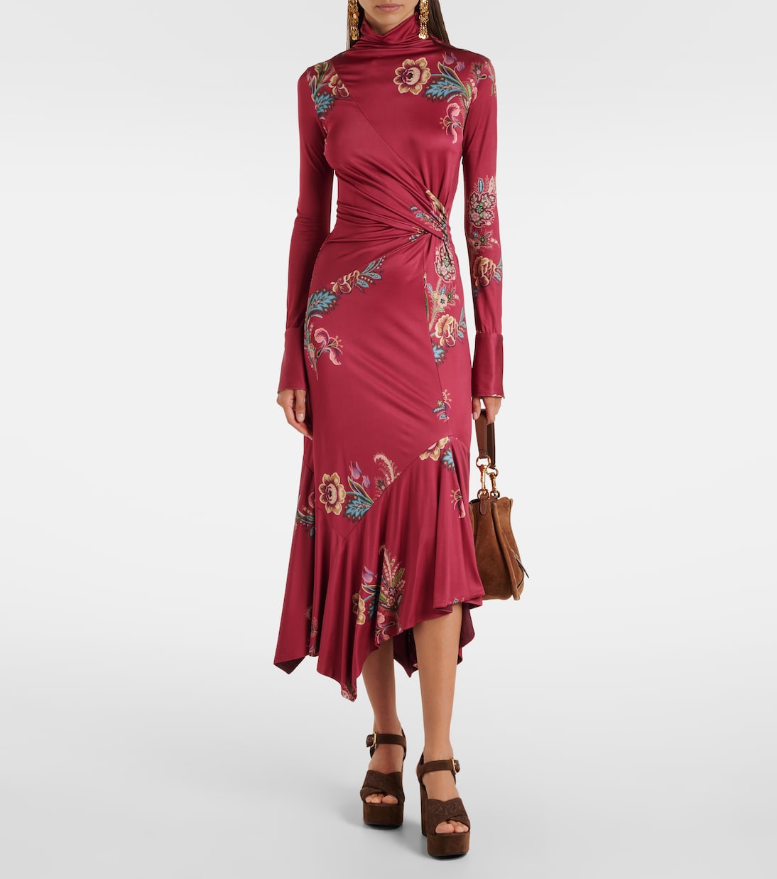 Etro - Printed midi dress