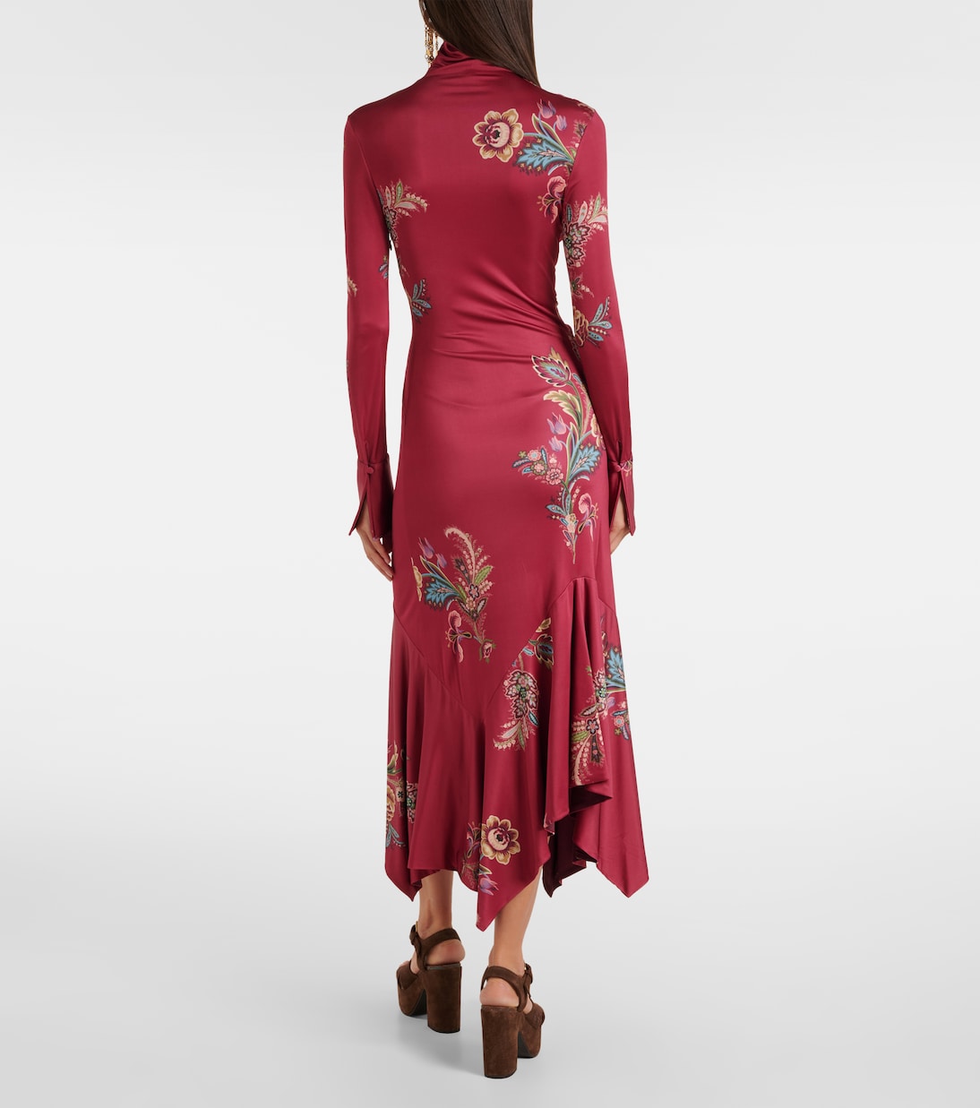 Etro - Printed midi dress
