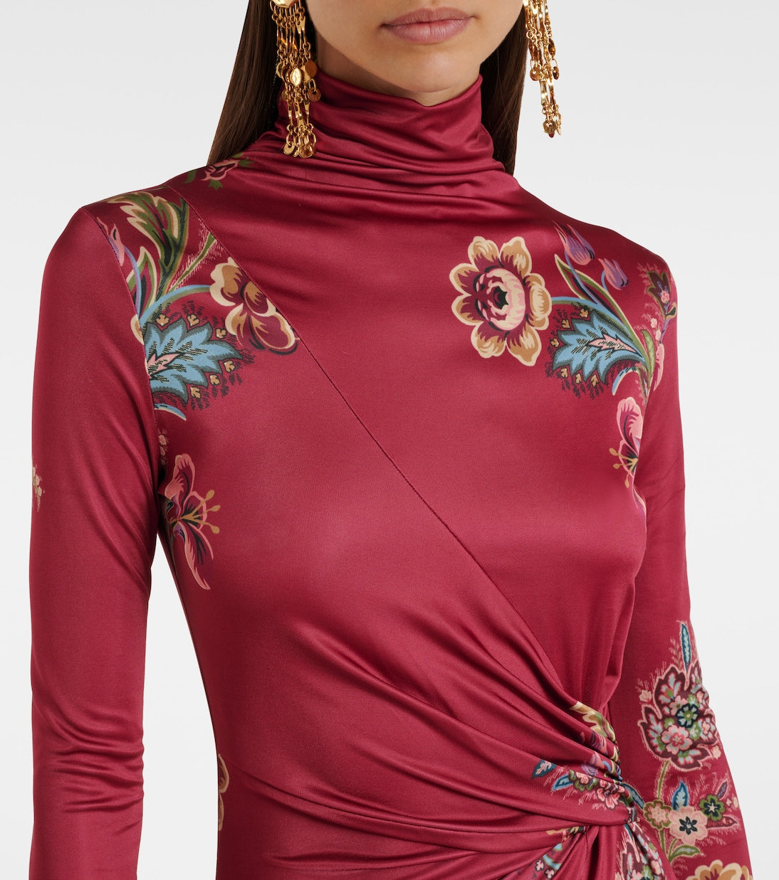 Etro - Printed midi dress