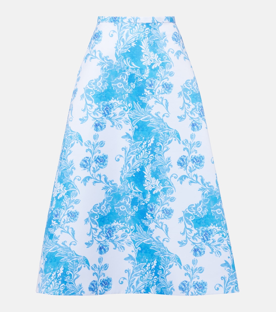 Emilia Wickstead - Hallie floral taffeta maxi skirt