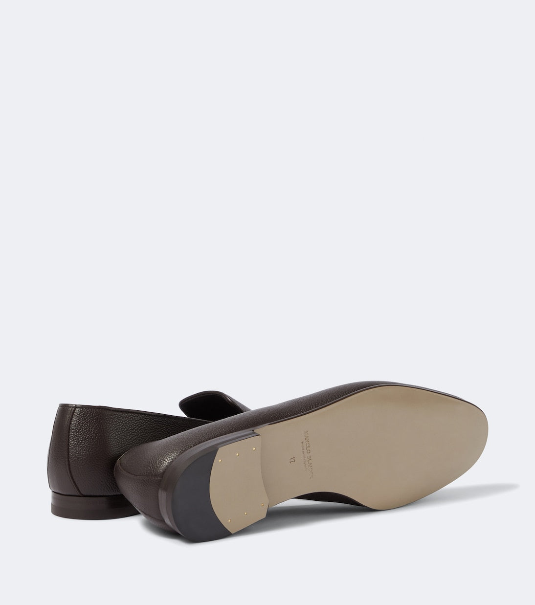 Manolo Blahnik - Leather loafers