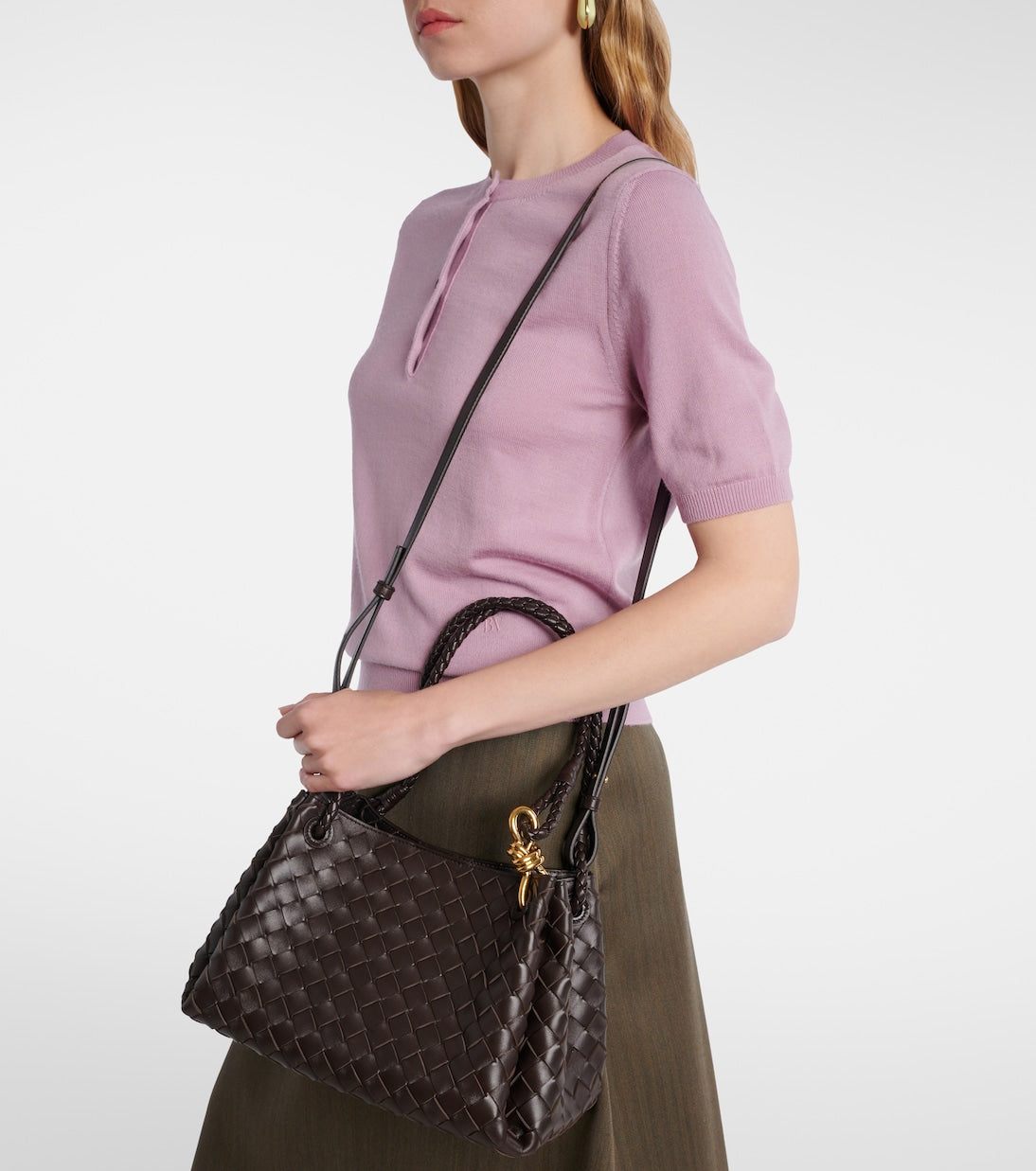 Bottega Veneta - Parachute Medium Intrecciato leather tote bag