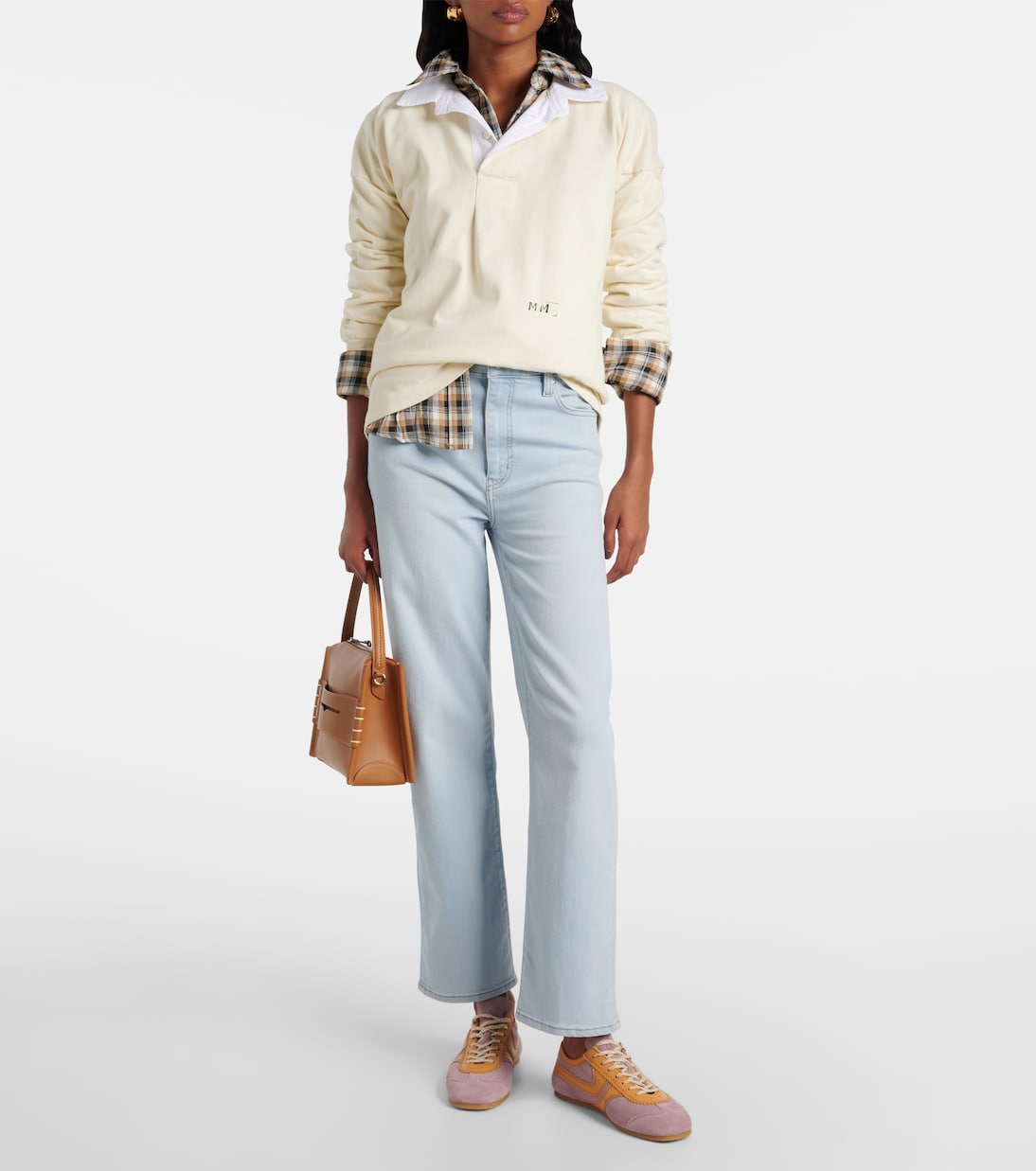 Frame - Le Sleek high-rise straight jeans
