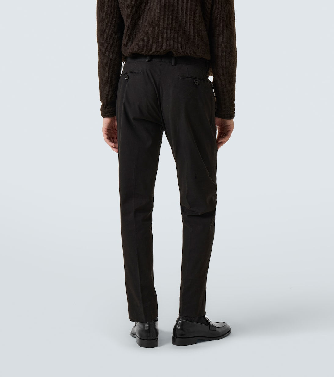 Zegna - Cotton-blend slim pants