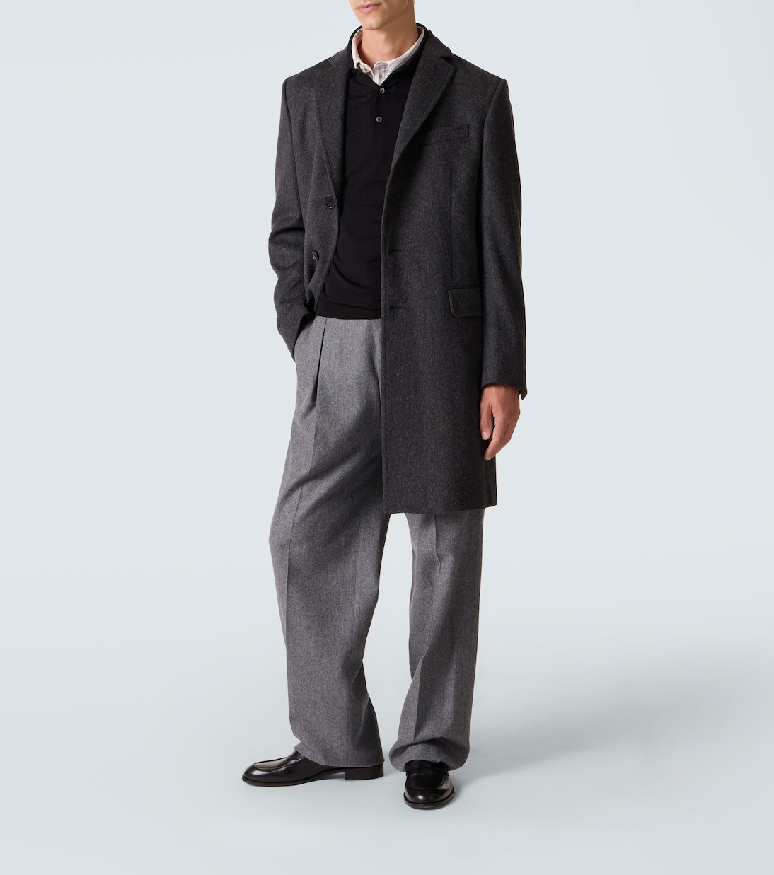 Zegna - Wool and cashmere-blend coat