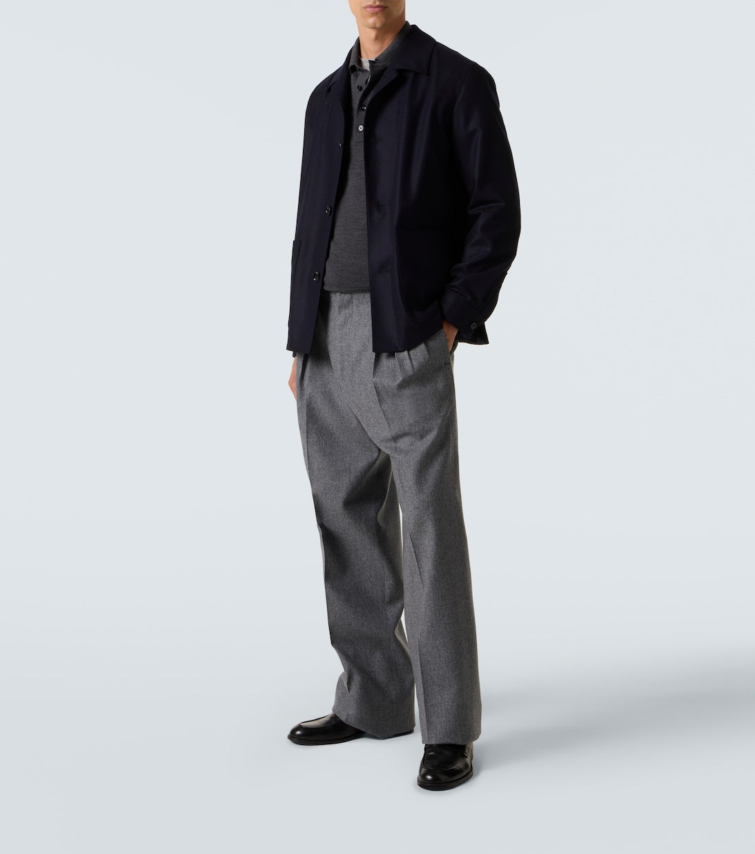 Zegna - Wool overshirt