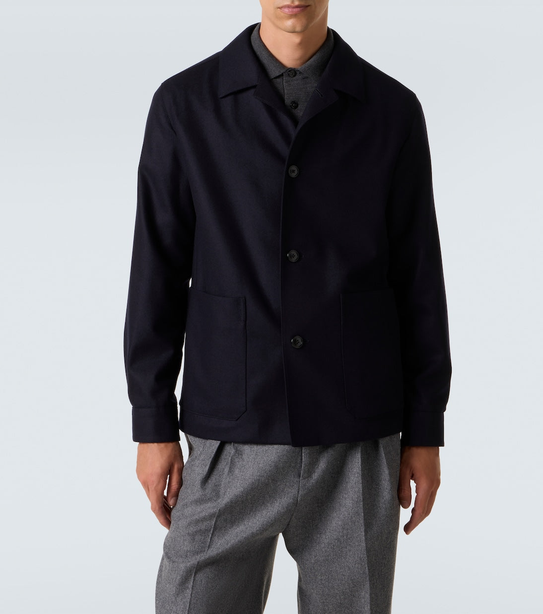 Zegna - Wool overshirt