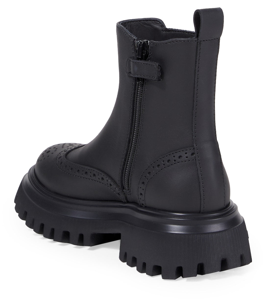 Dolce&Gabbana Kids - Beatles leather Chelsea boots