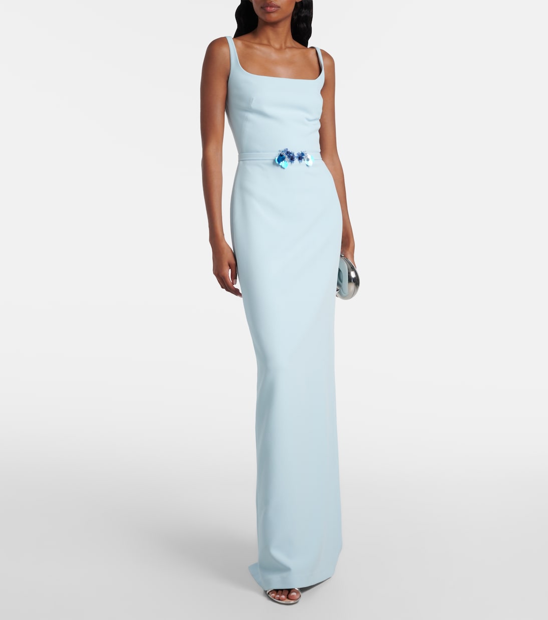 Safiyaa - Kristena draped embellished gown